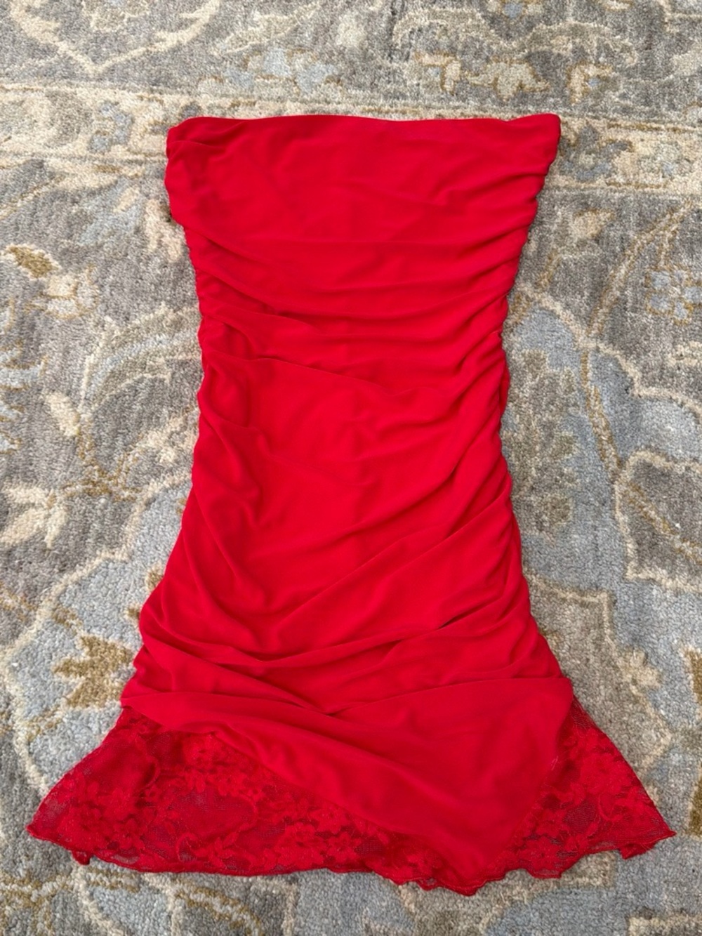 Fashion Nova Red Dress with Branded Label